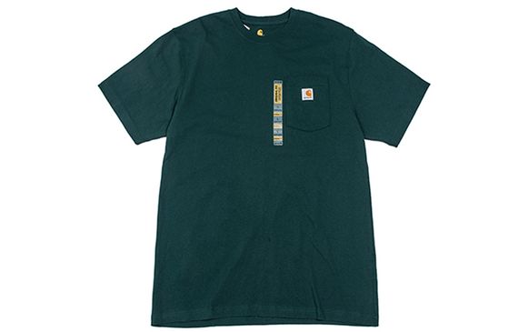 Carhartt K87 LOOSE FIT HEAVYWEIGHT SHORT-SLEEVE POCKET T-SHIRT Logo T