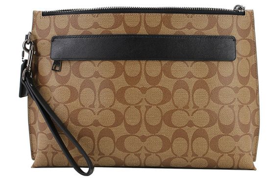 COACH Pouch 30 Logo PVC