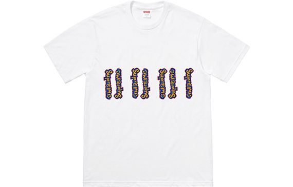 Supreme SS18 Gonz Logo Tee White Logo T