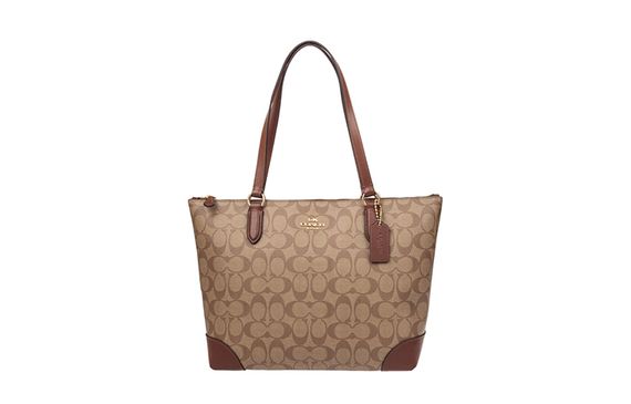 COACH Zip Top 27 Tote PVC