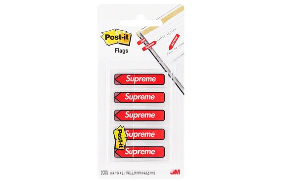 Supreme FW19 Week 3 x Post-it Flags