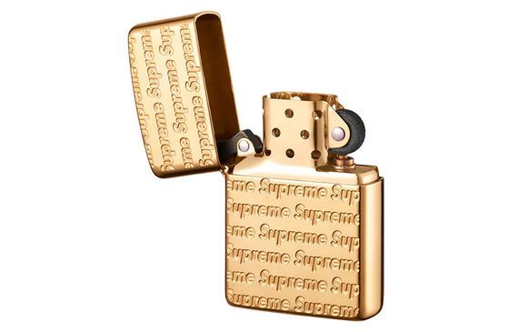 Supreme FW22 Week 4 Repeat Engraved Zippo