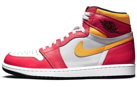 Jordan Air Jordan 1 retro high og &quot;light fusion red&quot;