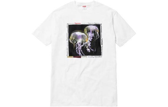 Supreme SS18 Jellyfish Tee White T