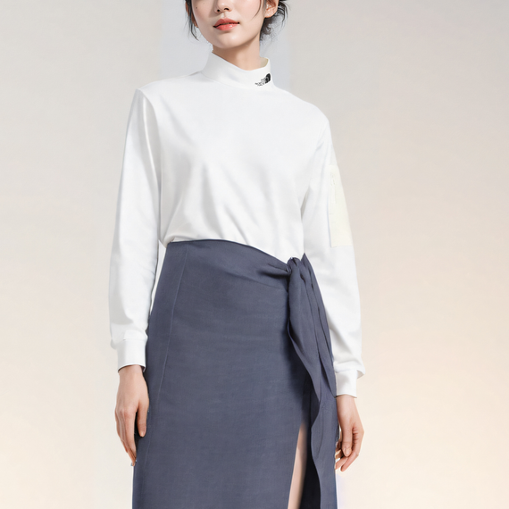 THE NORTH FACE TNF L'S MOCKNECK T