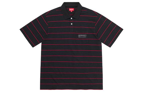 Supreme FW21 Week 5 x Thrasher Stripe Polo Polo