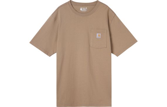 Carhartt K87 LOOSE FIT HEAVYWEIGHT SHORT-SLEEVE POCKET T-SHIRT Logo T