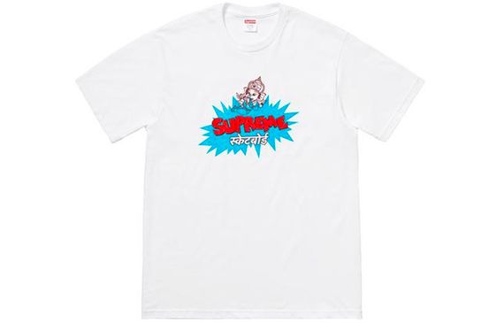 Supreme SS18 Ganesha Tee White T