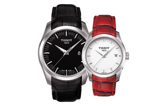 TISSOT 100 39mm T0352101601101+T0354101605100