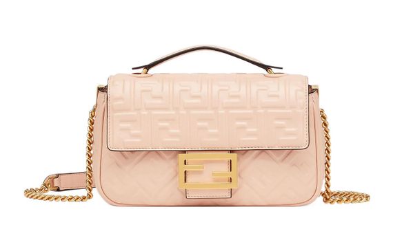 FENDI Baguette Logo FF