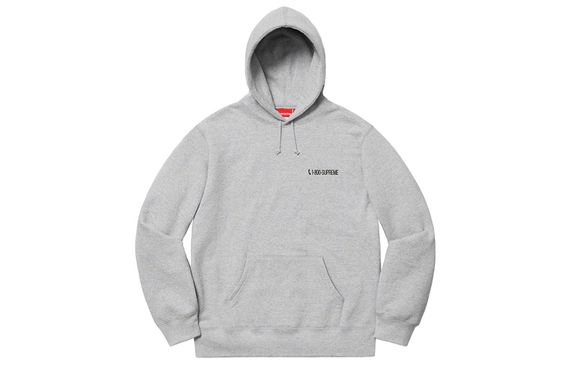 Supreme FW19 Week 6 1-800 Hooded Sweatshirt