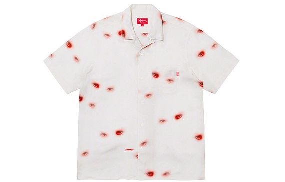 Supreme FW19 Week 1 Eyes Rayon S/S Shirt