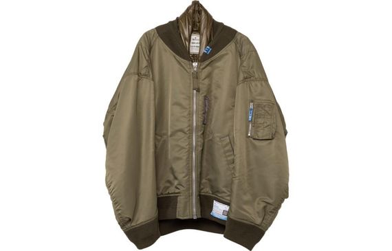 Maison Mihara Yasuhiro Stole Combined Ma-1 Jacket V