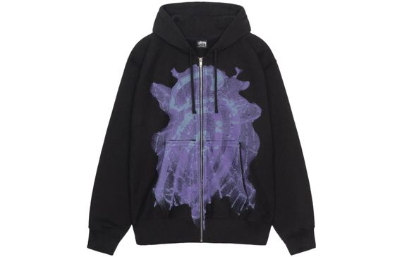 Stussy FW23 WEB ZIP HOODIE