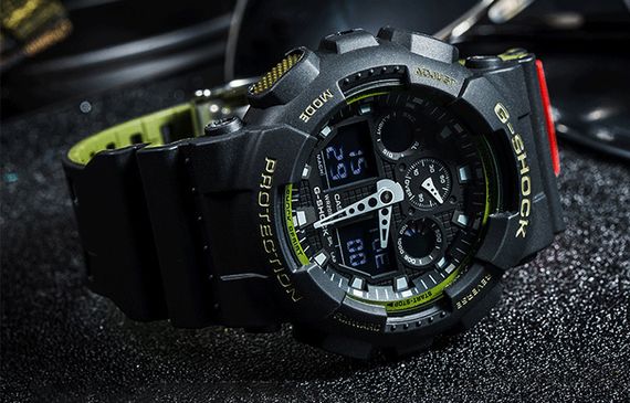CASIO G-SHOCK YOUTH GA-100L-1APR