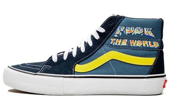 Supreme x Vans SK8 Pro &#39;F**k The World&#39;