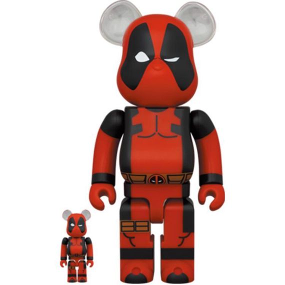 BE@RBRICK 1000%400%100% DEADPOOL 7cm/28cm/70cm