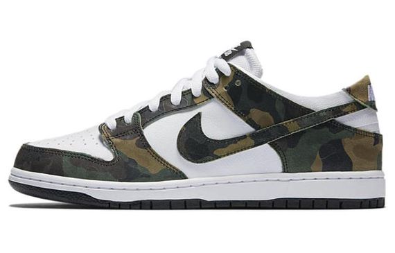 Nike Dunk SB Camo Legion Green