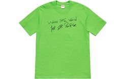 Supreme SS19 Buju Banton Wake The World Tee T