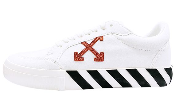 Low x OFF-WHITE Vulcanized Canvas Sneakers