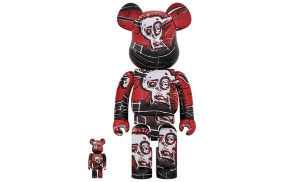 BE@RBRICK Jean-Micheal Basquiat 100%400%