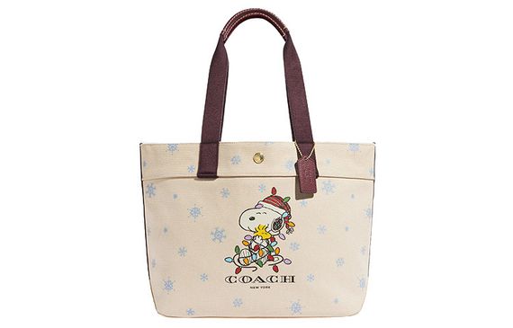 COACH x Peanuts Snoopy Canvas 33