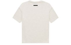 Fear of God Essentials FW21 Tee Light Heather Oatmeal Logo T