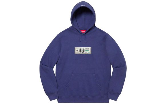 Supreme SS20 Week 13 Franklin Hooded Sweatshirt Logo