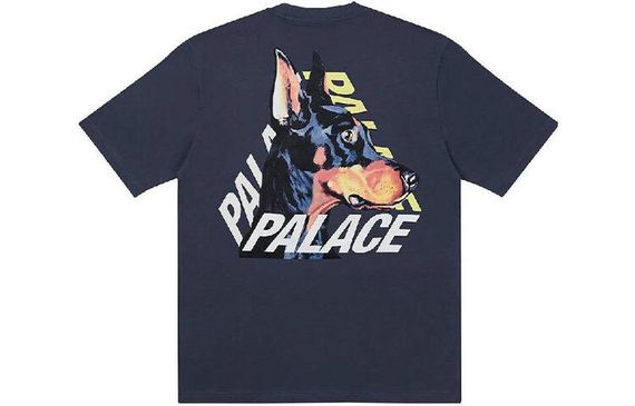 PALACE SS22 P-3-K-9 T-shirt Navy Logo T