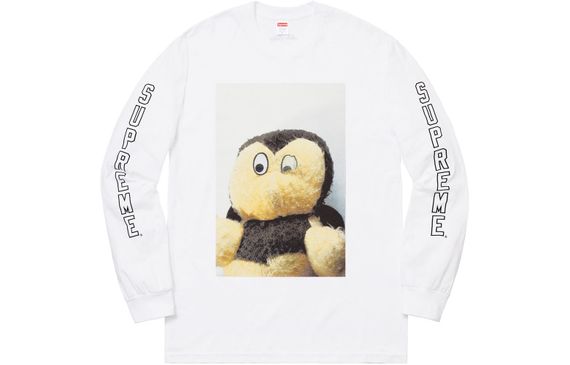 Supreme FW18 Mike Kelley AhhYouth! L/S Tee White T