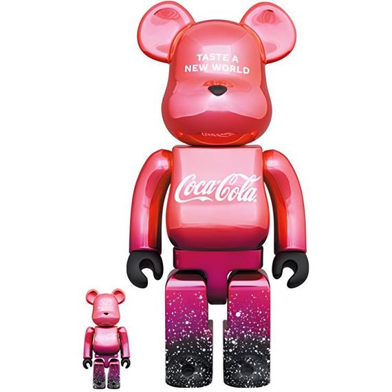 BE@RBRICK x Coca-Cola/ 400%100% Creations- 7cm/28cm