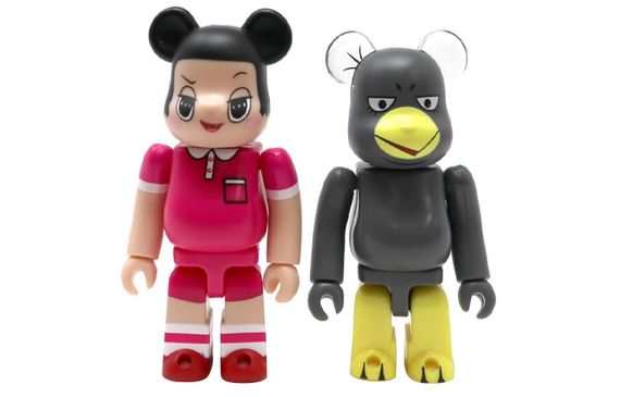 BE@RBRICK Chiko-Chan&amp;Kyoe-Chan 100%+100%