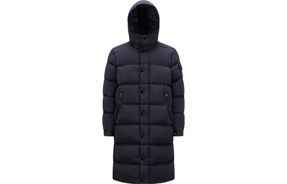 Moncler Hanoverian Long Down Jacket Logo