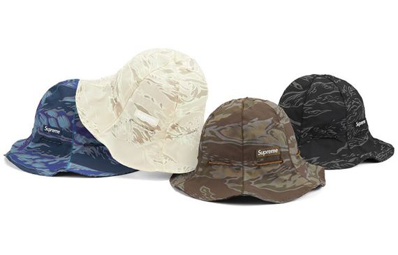 Supreme Week 15 Tiger Camo Reflective Tulip Hat