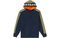 Supreme FW18 Paneled Hooded Sweatshirt Navy