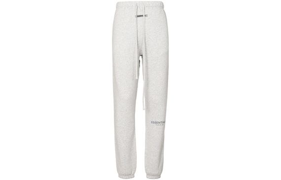 Fear of God Essentials FW19 Reflective Sweat Pant Light Heather Grey