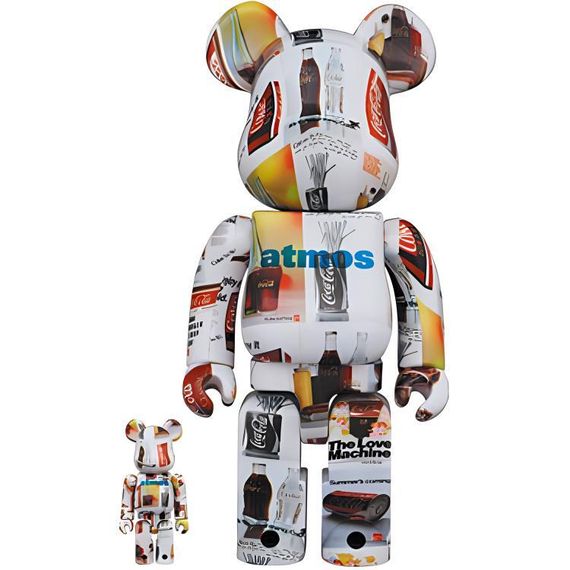 BE@RBRICK x Coca-Cola/ x atmos TYPE-5 7cm/28cm