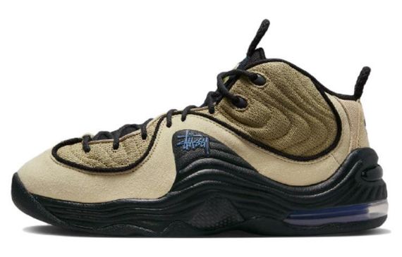 Stussy x Nike Air Max Penny 2 &quot;Rattan and Limestone&quot;