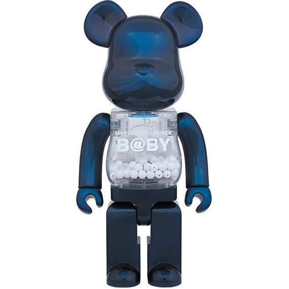 BE@RBRICK My First Baby Pearl Navy 100%400%