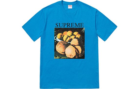 Supreme FW18 Still Life Tee Bright Blue T