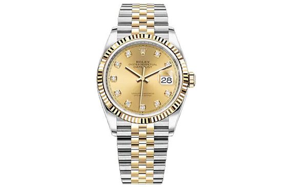 ROLEX 100 36mm 18ct 18ct