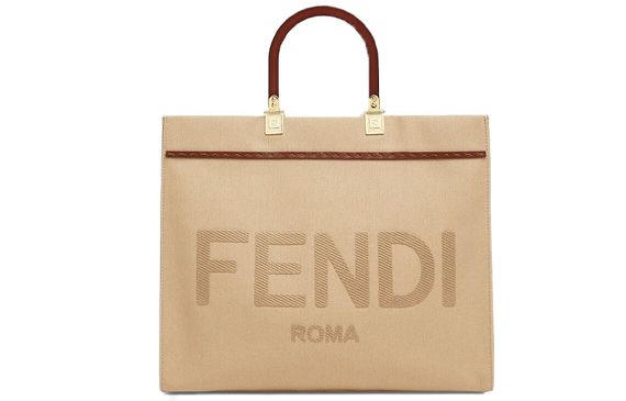 FENDI Sunshine Logo Tote