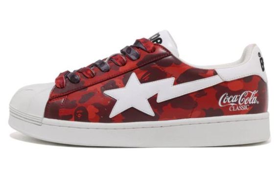 A BATHING APE BAPE x Coca-Cola SKULL STA