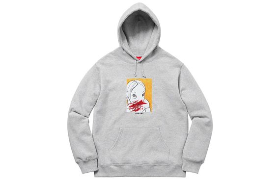 Supreme FW19 Week 3 Nose Bleed Hooded Sweatshirt