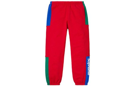 Supreme SS19 Formula Sweatpant Red Logo