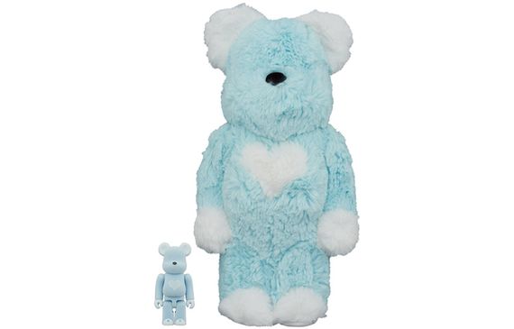 BE@RBRICK x valmuer 100%400% 7cm,28cm