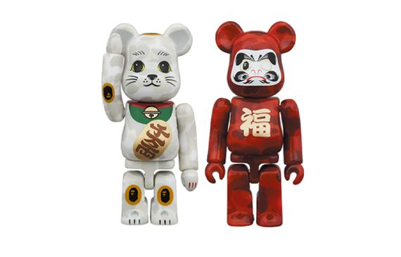 BAPE x BE@RBRICK + 100%+100%/400%+400%