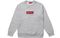 Supreme FW18 Box Logo Crewneck Ash Grey