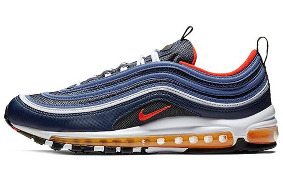 Nike Air Max 97 MIDNIGHT NAVY/HABANERO RED