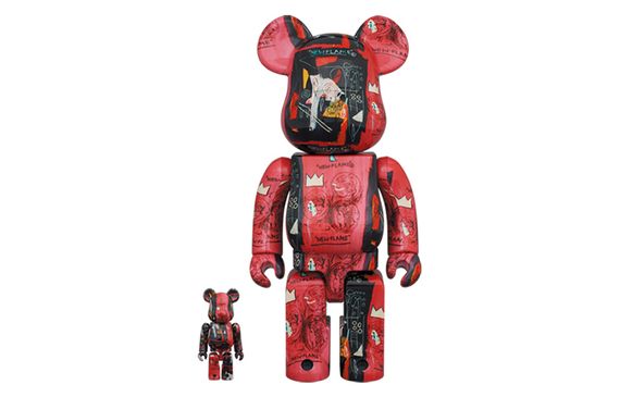BE@RBRICK Andy Warhol x JEAN MICHEL BASQUIAT